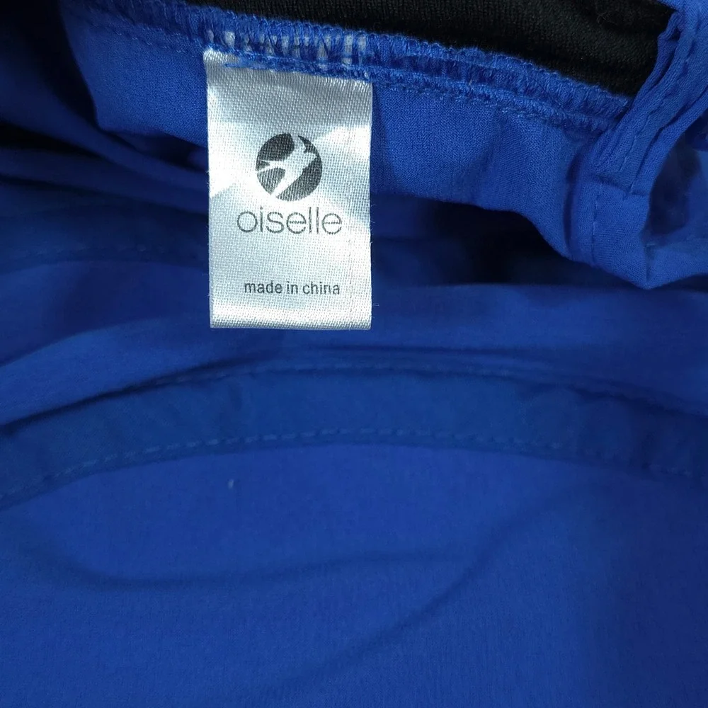 Oiselle Runner Hat Cap Strap Back One Size Blue Mens Running Hike Gym Workout